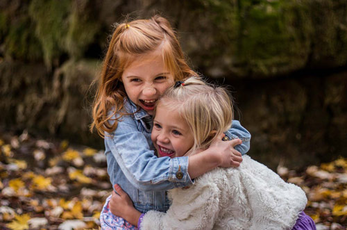 smiling girls