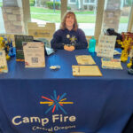 Campfire registration table