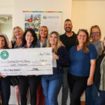 OMA's Bowl-A-Rama fundraising event's check presentation to CCH photo